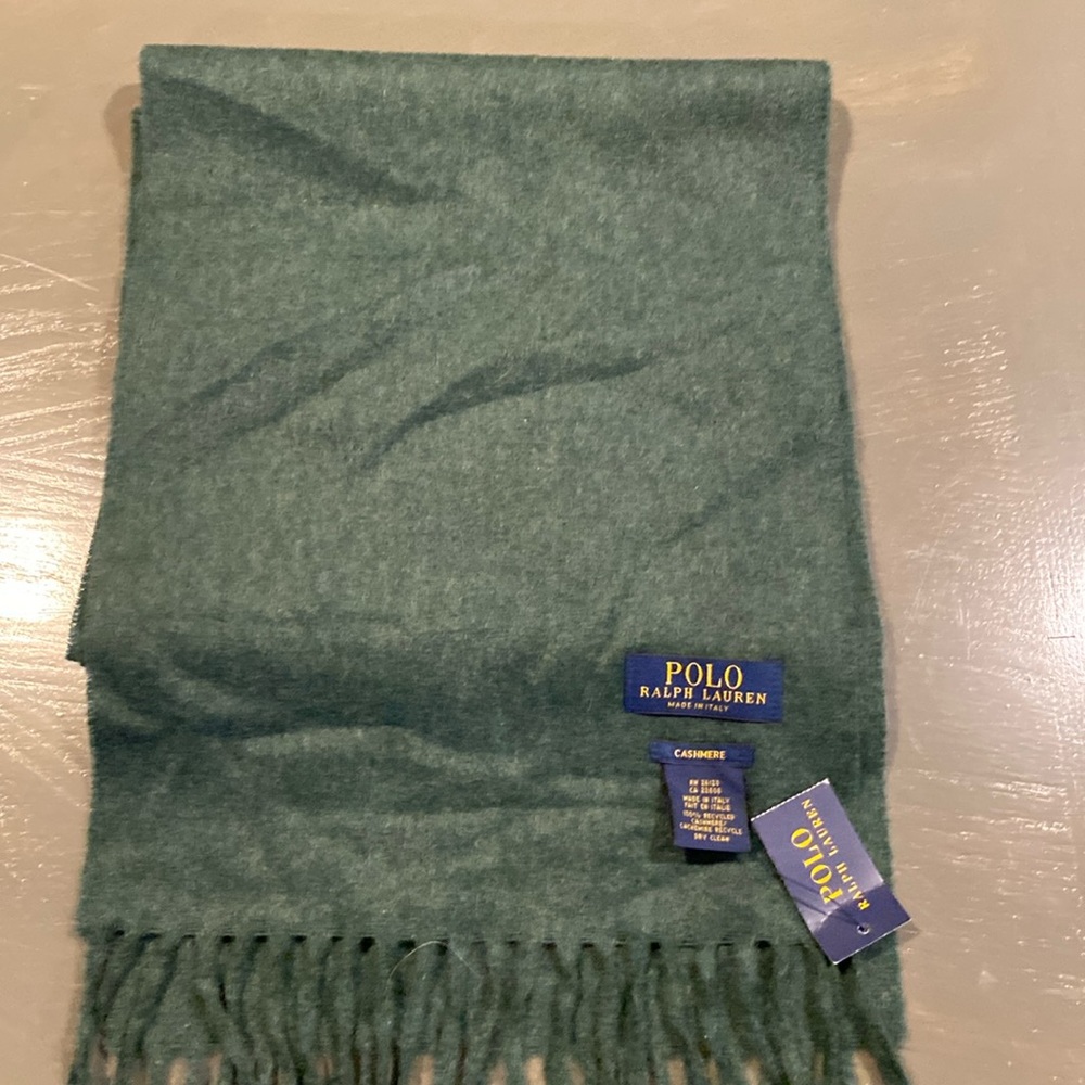 Green casmere Men’s scarf
